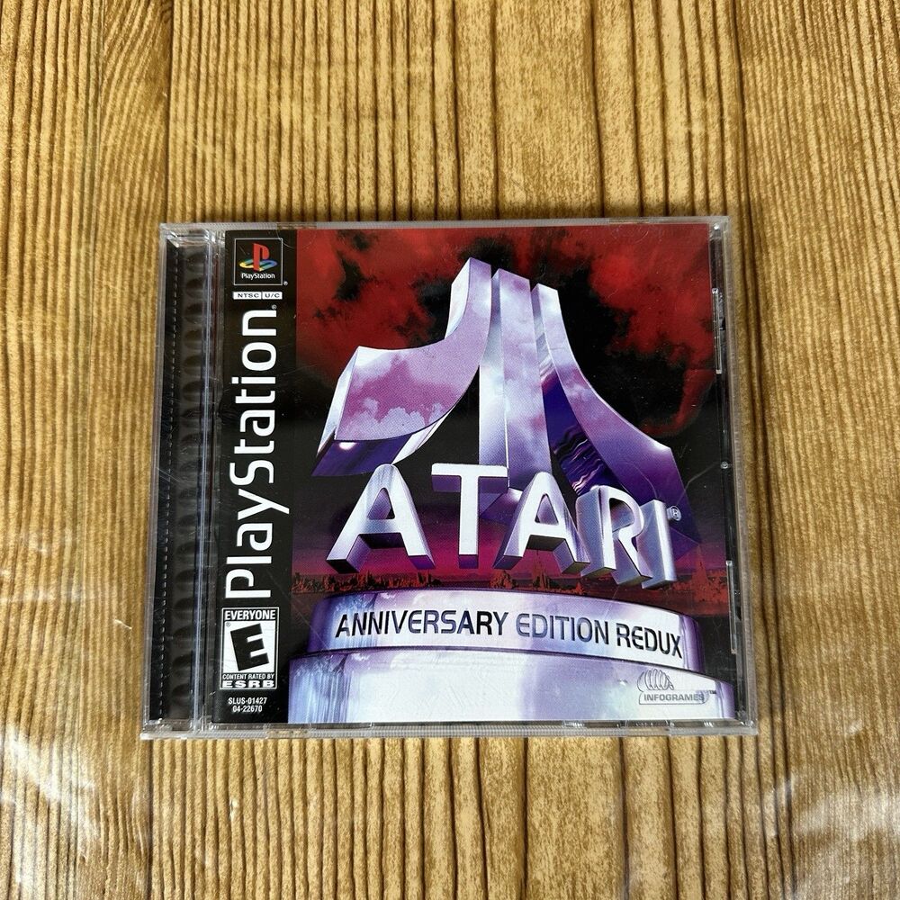 Atari Anniversary Edition Redux (PlayStation 1 PS1) CIB COMPLETE & TESTED